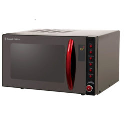 Russell Hobbs RHM2080B Digital Microwave, 20L - Black & Red